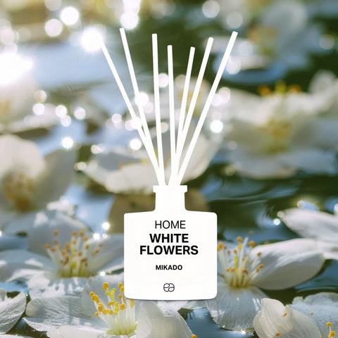 Mikado White Flowers (White Flowers and Orange Blossom)