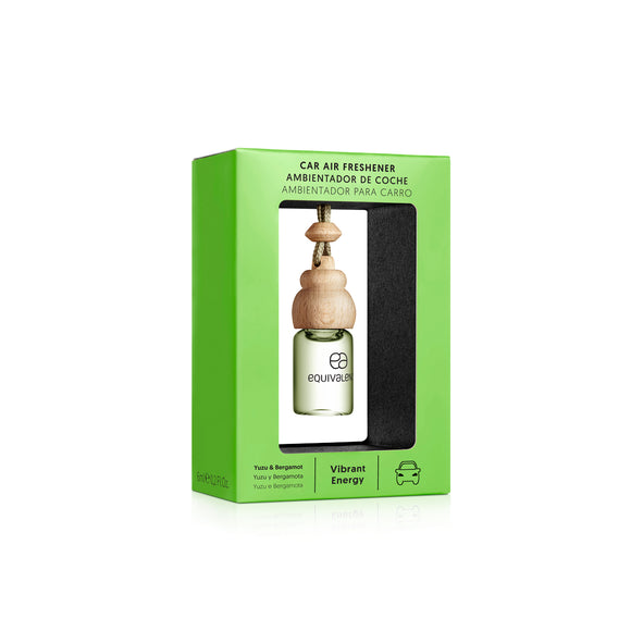 Vibrant Energy Car Air Freshener (Yuzu and Bergamot) - Equivalenza UK Car Air Fresheners perfumes fragrances shop
