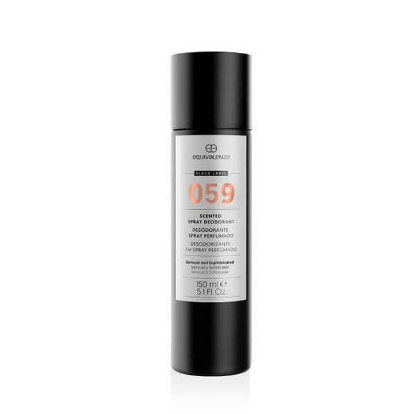 059 Scented Spray Deodorant Black Label - Equivalenza UK 059, Black Label, Deodorant perfumes fragrances shop