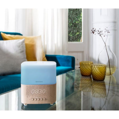 Ultrasonic Aroma Diffuser - Cube - Equivalenza UK Aromatic Diffuser, Cube, Diffuser, Diffusers perfumes fragrances shop