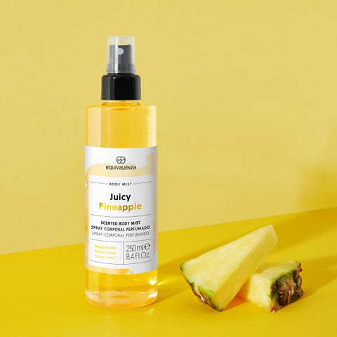 Body Mist Juicy Pineapple (pineapple, mango and freesia) - Equivalenza UK Body Mists perfumes fragrances shop