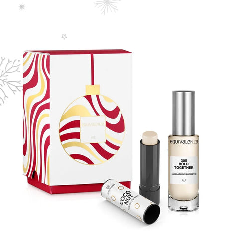 SECRET SANTA SET: 305 Bold Together Perfume & Coconut Lip Balm