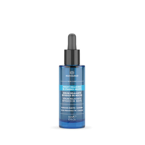 Biphasic relaxing night serum