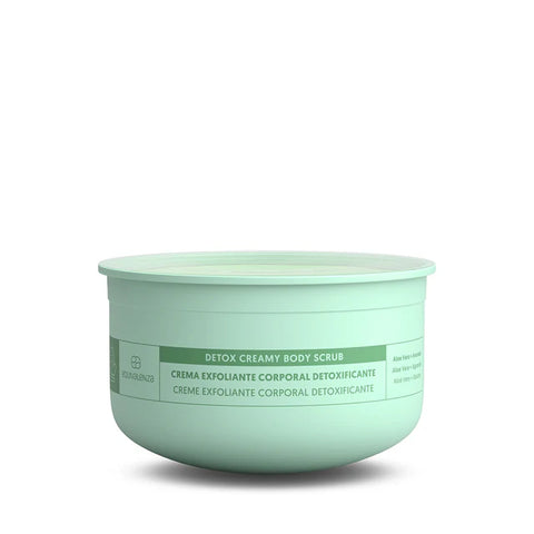 Refill eco detoxifying body exfoliating cream