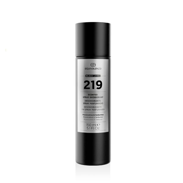 219 Black Label Deodorant - Equivalenza UK 219, Black Label, Black Label - Deodorant, Deodorant perfumes fragrances shop
