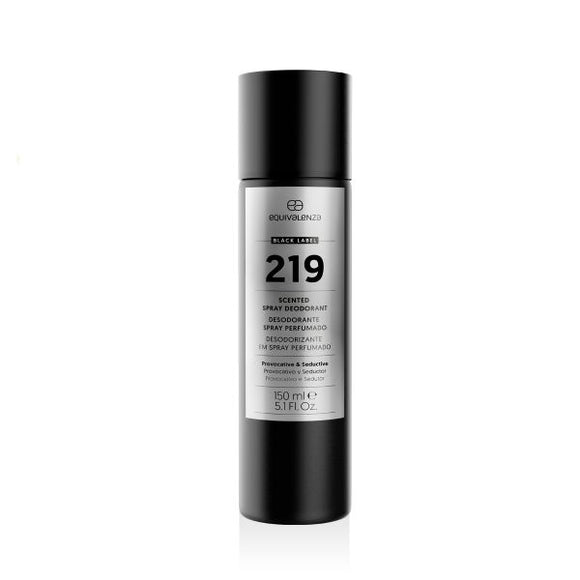 219 Black Label Deodorant - Equivalenza UK 219, Black Label, Black Label - Deodorant, Deodorant perfumes fragrances shop