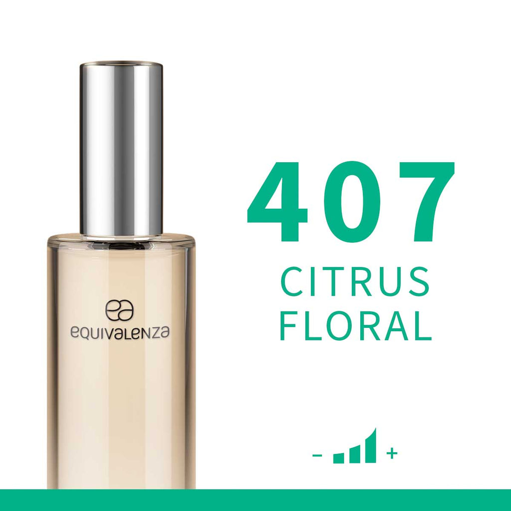 407 Citrus Floral - Equivalenza UK 407, Page 3 Womens, Perfumes, Perfumes Mujer, Vital Energy, Vital Energy Womens, Women, Womens perfumes fragrances shop