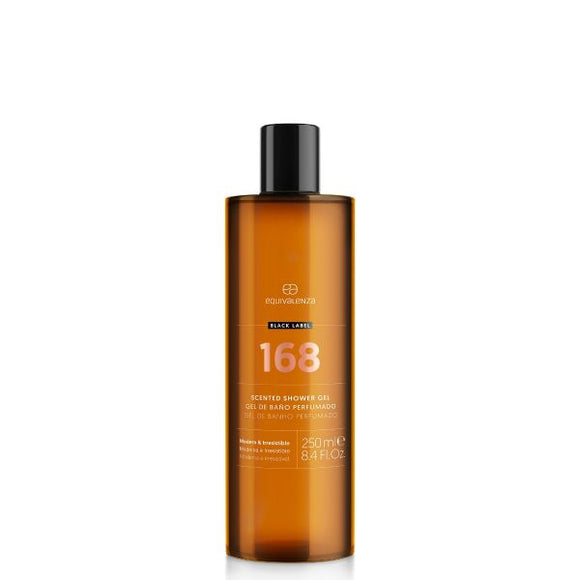 168 Black Label Shower Gel - Equivalenza UK Black Label, Black Label - Shower Gel, Shower Gel perfumes fragrances shop