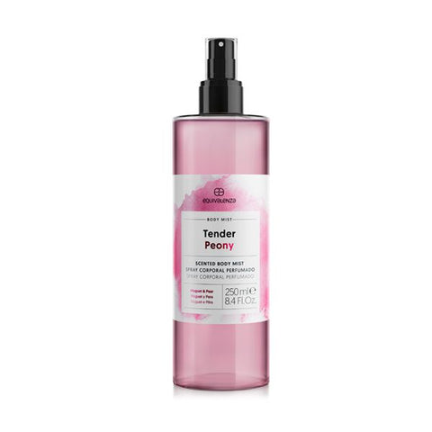 Body Mist Tender Peony (peony, thrush and pear) - Equivalenza UK Body Mists perfumes fragrances shop